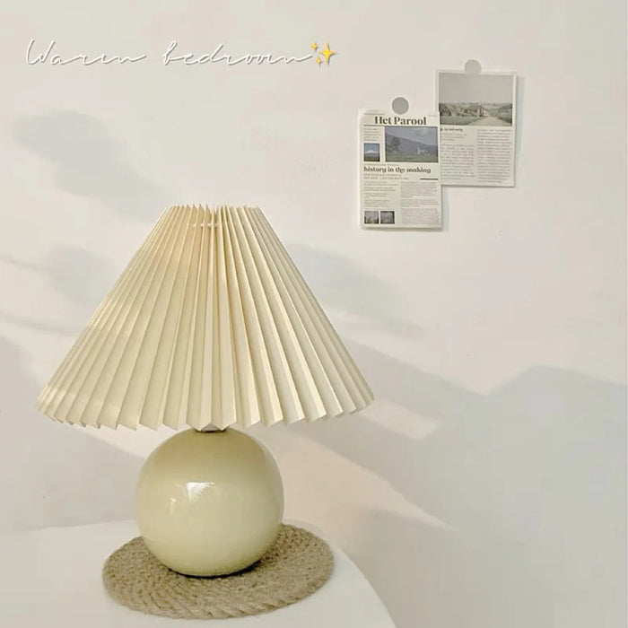 Vintage-Inspired Table Lamp with Timeless Charm and Elegant Design