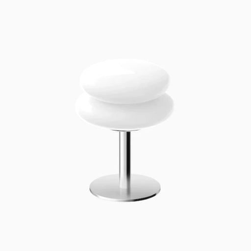 Minimalist and Elegant Nordic Round Metal and Glass Table Lamp