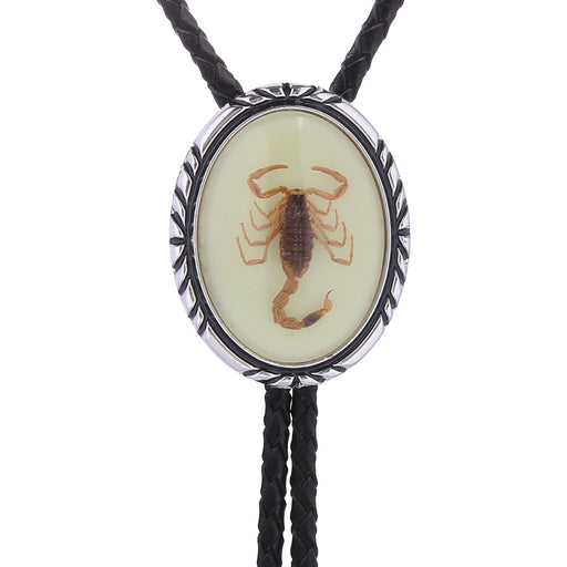 Handmade Bolo Tie Scorpion bowlow Mens Western Bolo