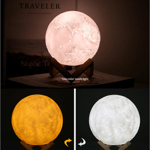 Captivating and Adjustable Lamp Moon Remote Control Light