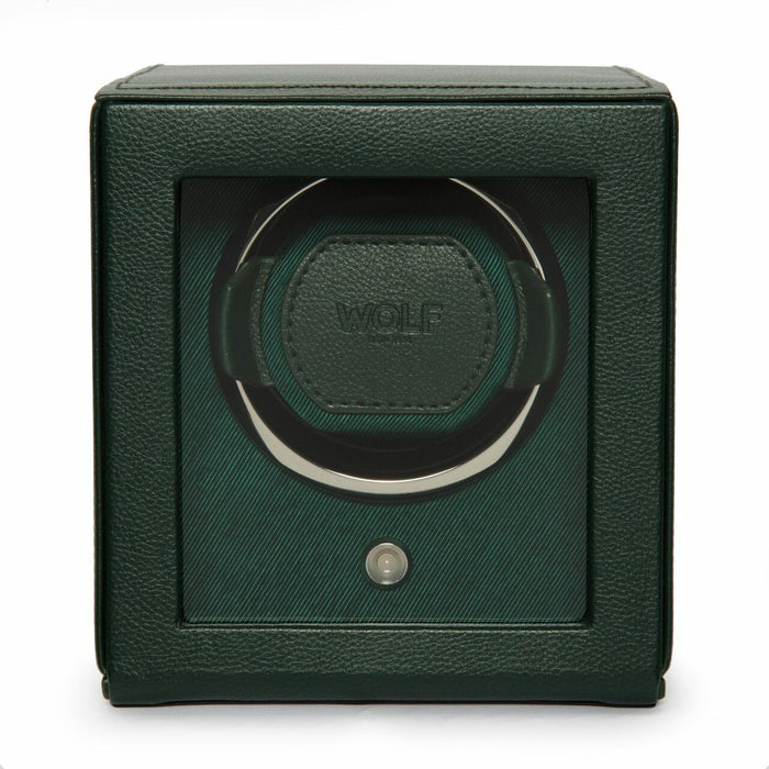 Wolf Cub Precision Watch Winder with Protective Cover