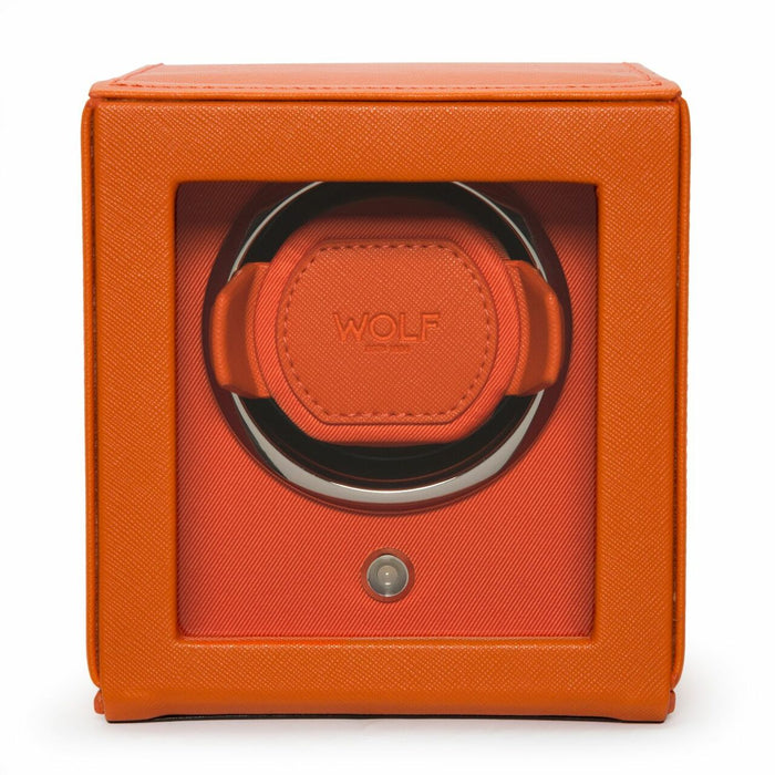 Wolf Cub Precision Watch Winder with Protective Cover