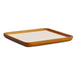 Cream white medium wood jewelry tray