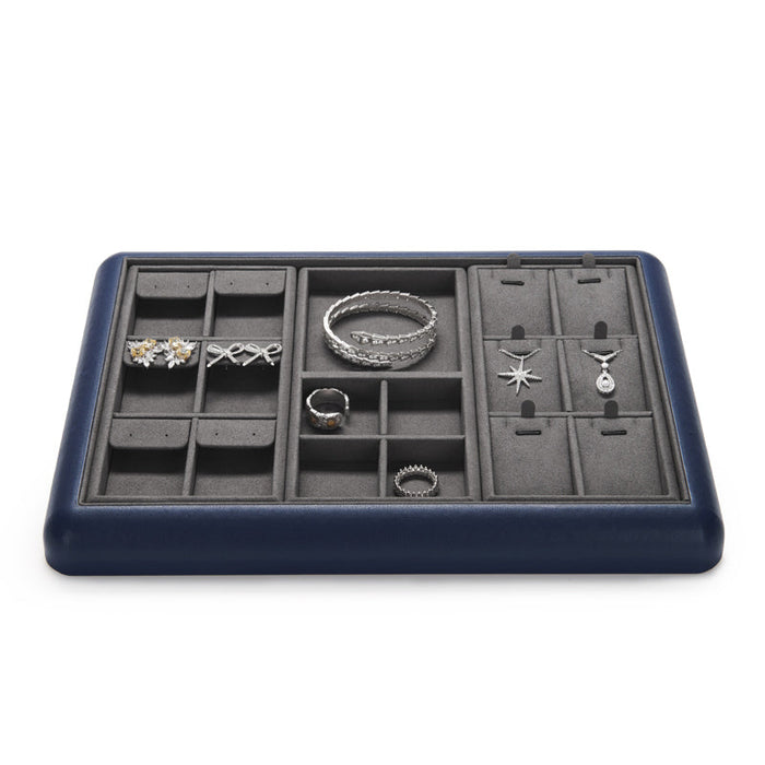 Multifunctional combination jewelry storage tray