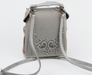 Stylish beige and gray women's backpack boho leather rucksack