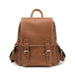 Antique Style Leather Backpack for Men