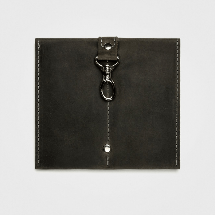 Custom leather watch case