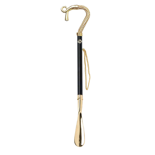 Artisan Italian Shoehorn with 24K Gold Plating