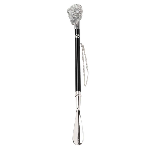 Glamour Skull Handle Shoehorn