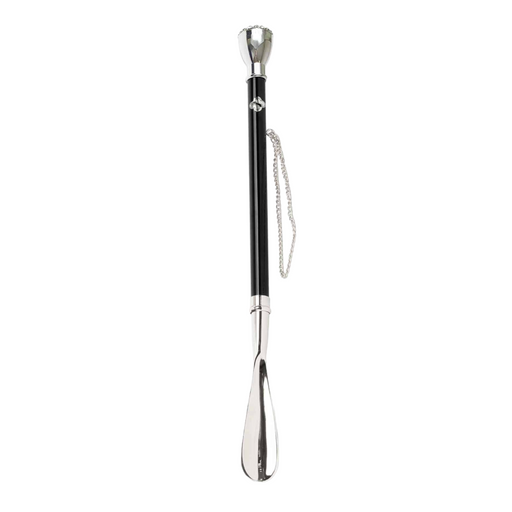 Glistening Handle Silver-plated Glamour Shoehorn