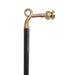 Unique Gold-plated 24K Brass Handle Walking Cane