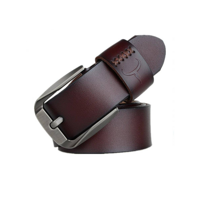 Designer Casual Leather Belt For Men, Reziko Model