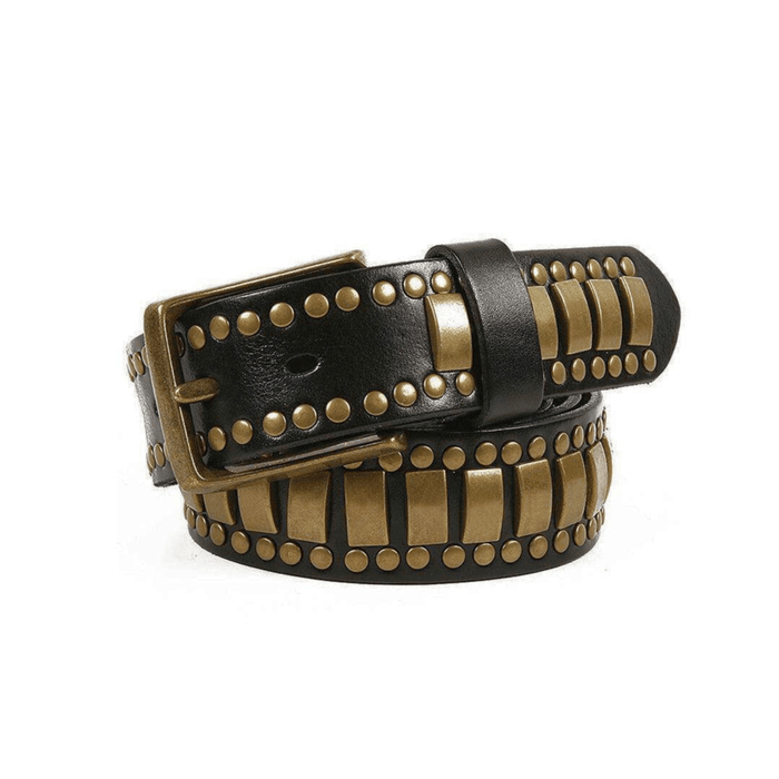 Studded Belt For Women or Men, Ynaselle Model