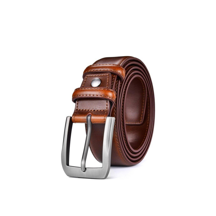 Durable leather belts for men