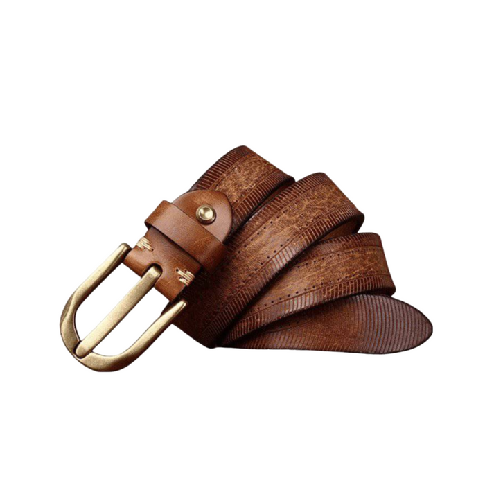 Classic Leather Belt For Women or Men, Diya Model