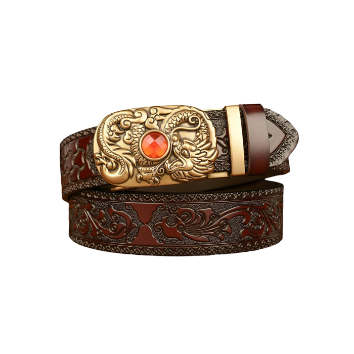 Esprit Animal Belt Decorated With A Dragon Pattern Stone, Finley Model