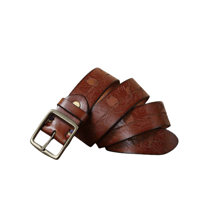High-quality Leather Belt For Men, Faltusa Model