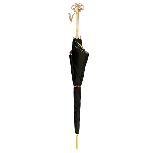 Fashionable luxury umbrella with leather handle