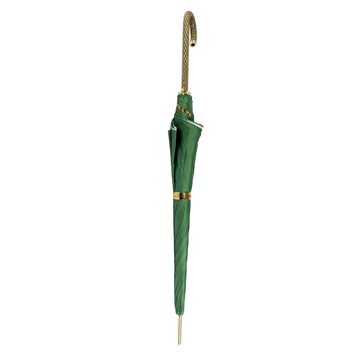 Women's Double Canopy Green Umbrella