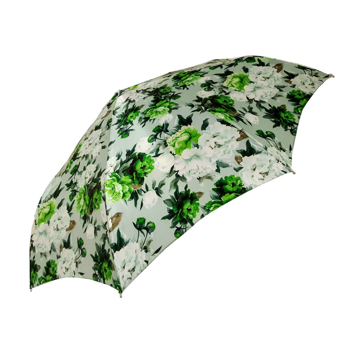 Stylish umbrellas with beautiful floral patterns