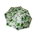 Fashionable folding umbrellas in green for ladies