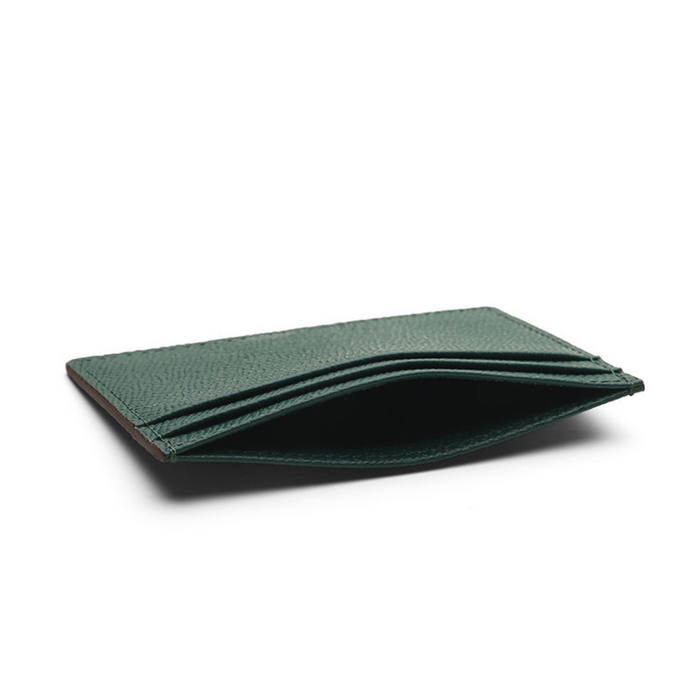 Green Leather Card Case