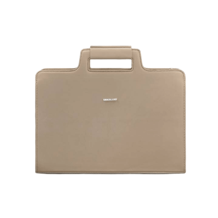 Unique women's leather laptop bag