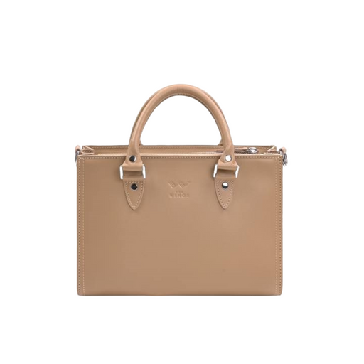 Chic leather handbag for women