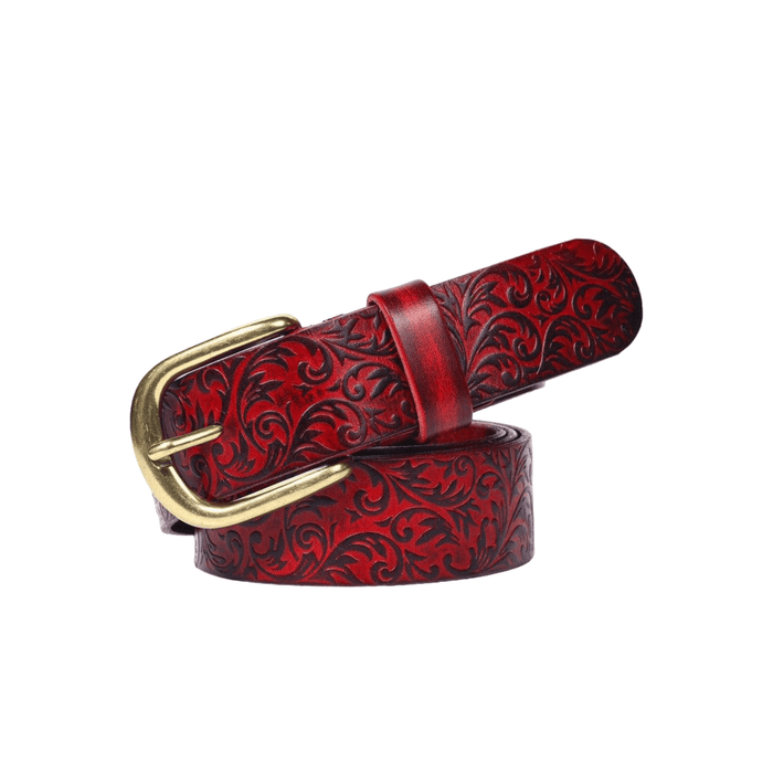 Leather belts for women