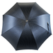 Men's Double Cloth Umbrella in Navy Blue with Dot Pattern