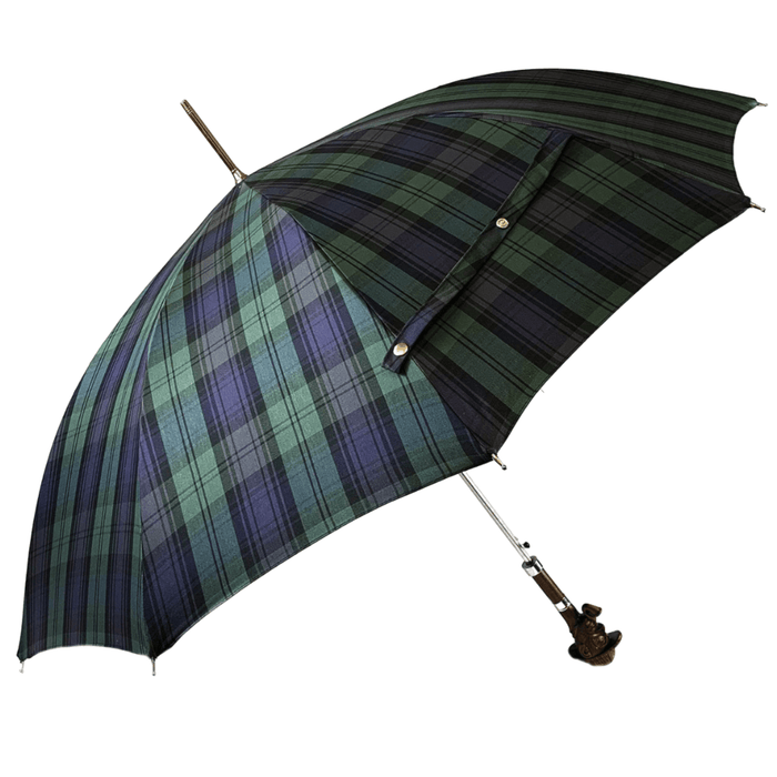 Limited Sherlock Holmes Collection Classic Umbrella in Elegant Cotton Fabric