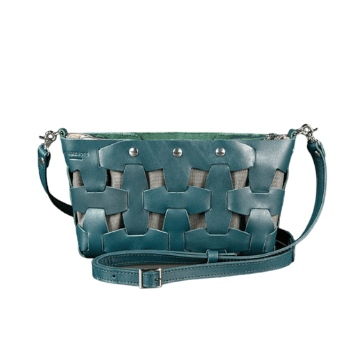 Stylish Vintage Women's Leather Puzzle Crossbody Bag