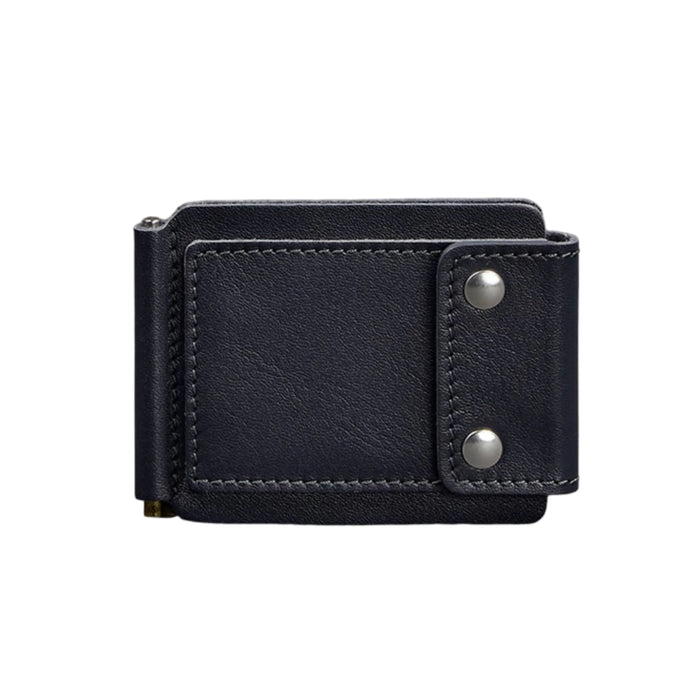 Stylish Men's Leather Wallet Money Clip