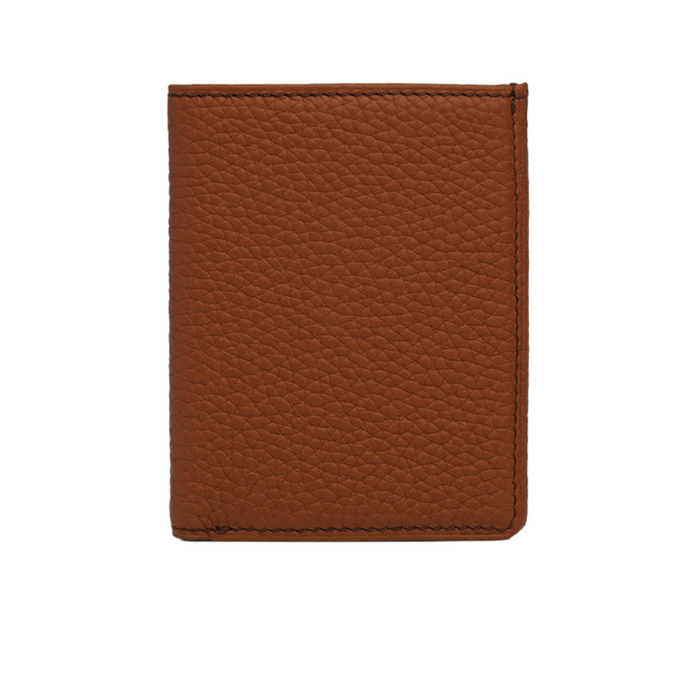 Elegant Minimalist Leather Wallet Slim and Compact Front Pocket Card Case