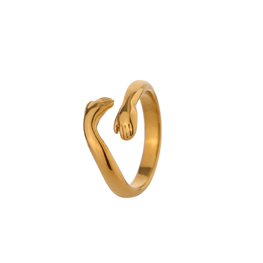 Elegant Design Golden Ring for Women