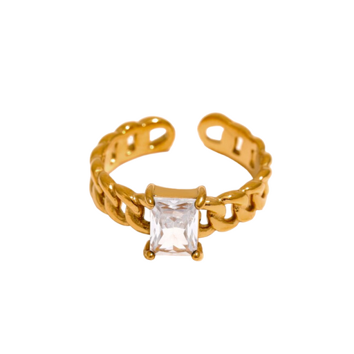 Designer Exclusive Golden Ring for Lady