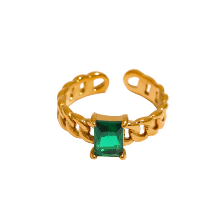 Designer Exclusive Golden Ring for Lady