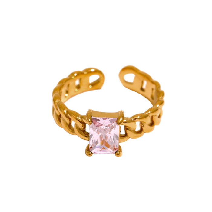 Designer Exclusive Golden Ring for Lady