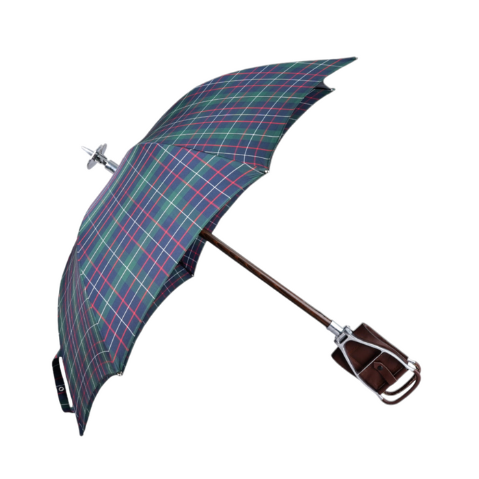 Tartan design umbrella