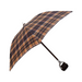 Brown tartan umbrella