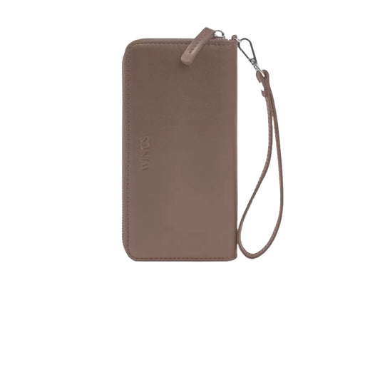 Classic Leather Wallet with Zipper – Secure and Sophisticated