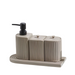 Elegant 4-Piece Ceramic Bathroom Set – Minimalist & Eco-Friendly