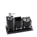 Carlo Glass Bathroom Set – Elegant, Durable & Available in 2 Colors