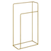 Durable and Stylish Minimalist Metal Towel Rack – Dual Bar