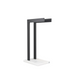 Stylish Dual Rod Stainless Steel and Marble Towel Holder