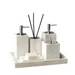 Travertine Bathroom Accessories Set – Natural Elegance
