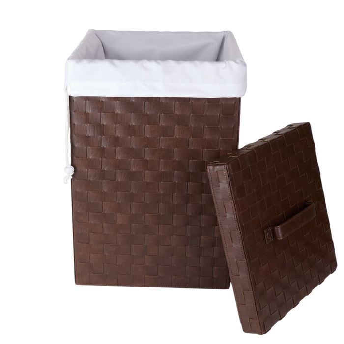 Panier de salle de bain design à crochet pour le linge