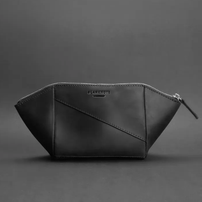Women’s Leather Cosmetic Bag Crazy Horse Genuine Leather