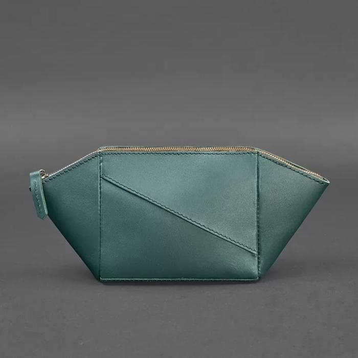 Pochette de voyage minimaliste en cuir
