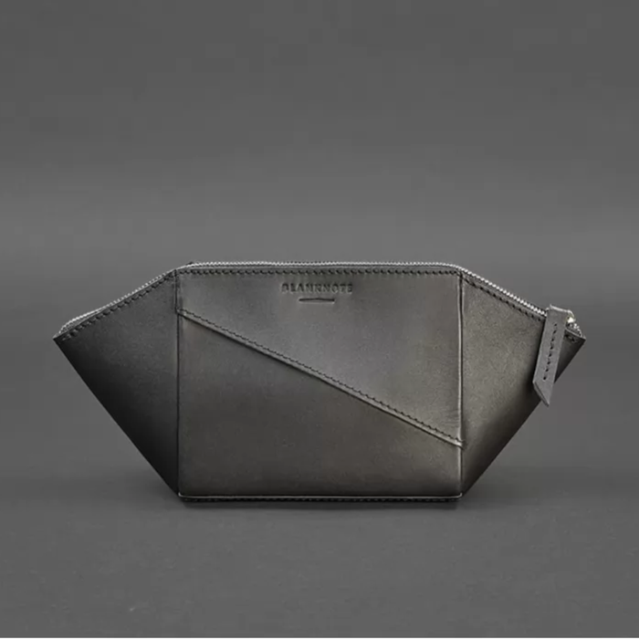 Pochette de voyage minimaliste en cuir